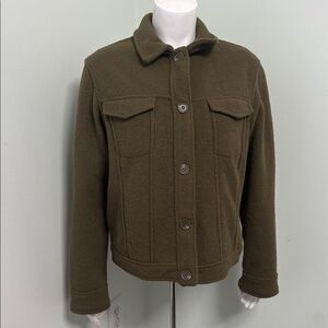 Joie Army Green Jacket Size M